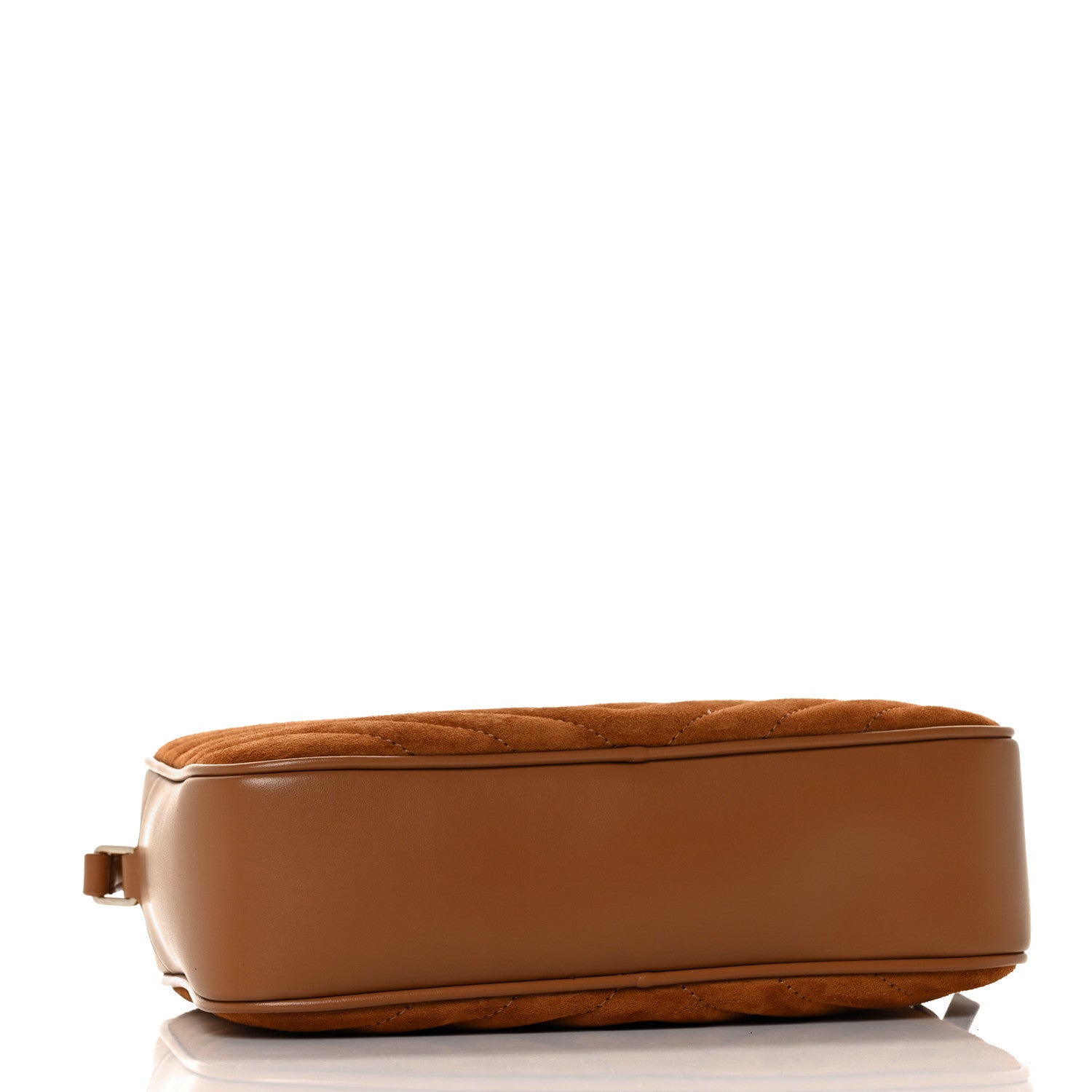 Saint Laurent Suede Matelasse Monogram Lou Camera Bag Cinnamon 3 of 8