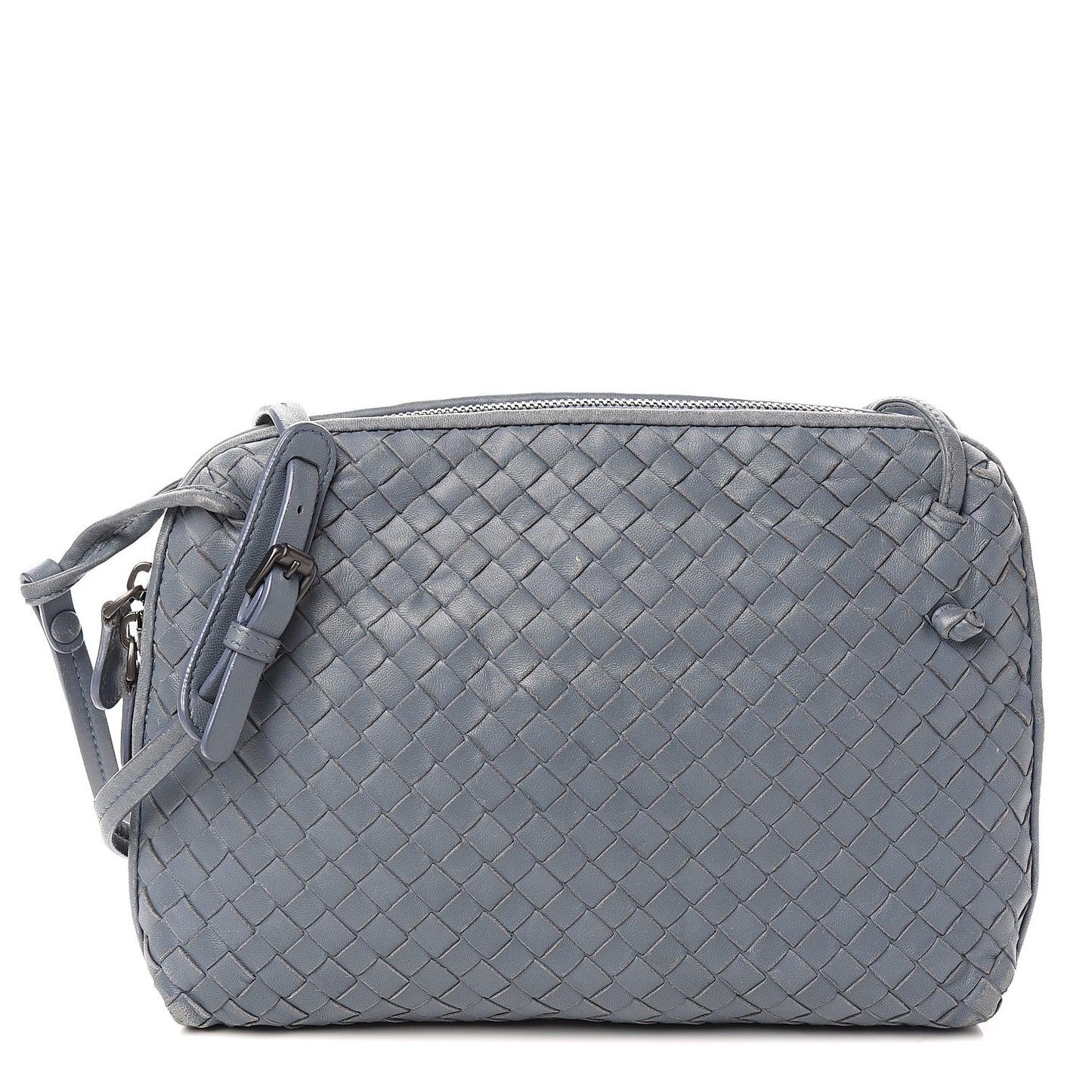 Nappa Intrecciato Nodini Crossbody Messenger Krim