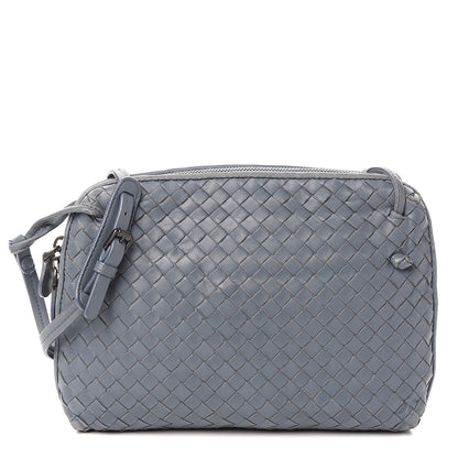 Bottega Veneta Nappa Intrecciato Nodini Crossbody Messenger Krim 1 of 10