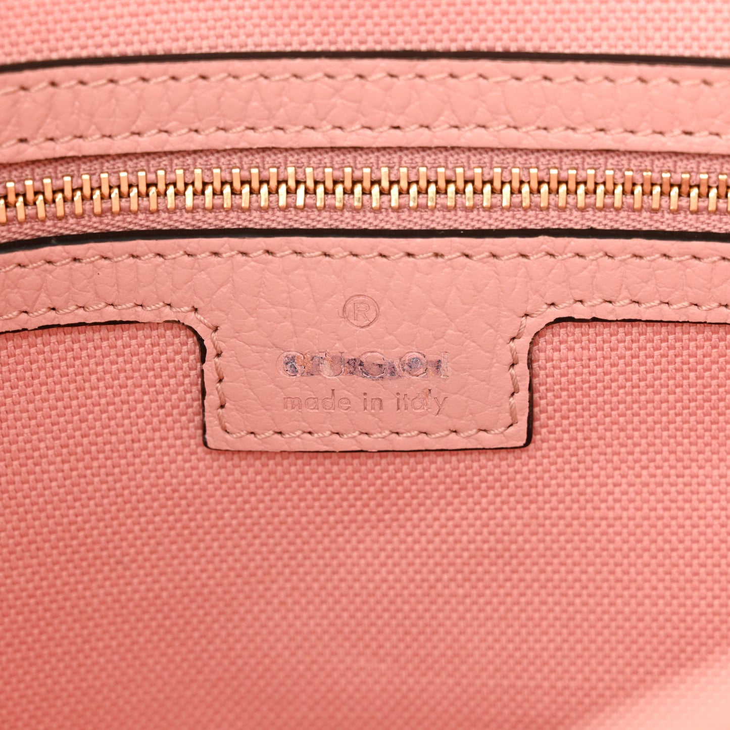 New Denim GG Monogram Calfskin Love Parade Small Jackie 1961 Hobo Light Pink