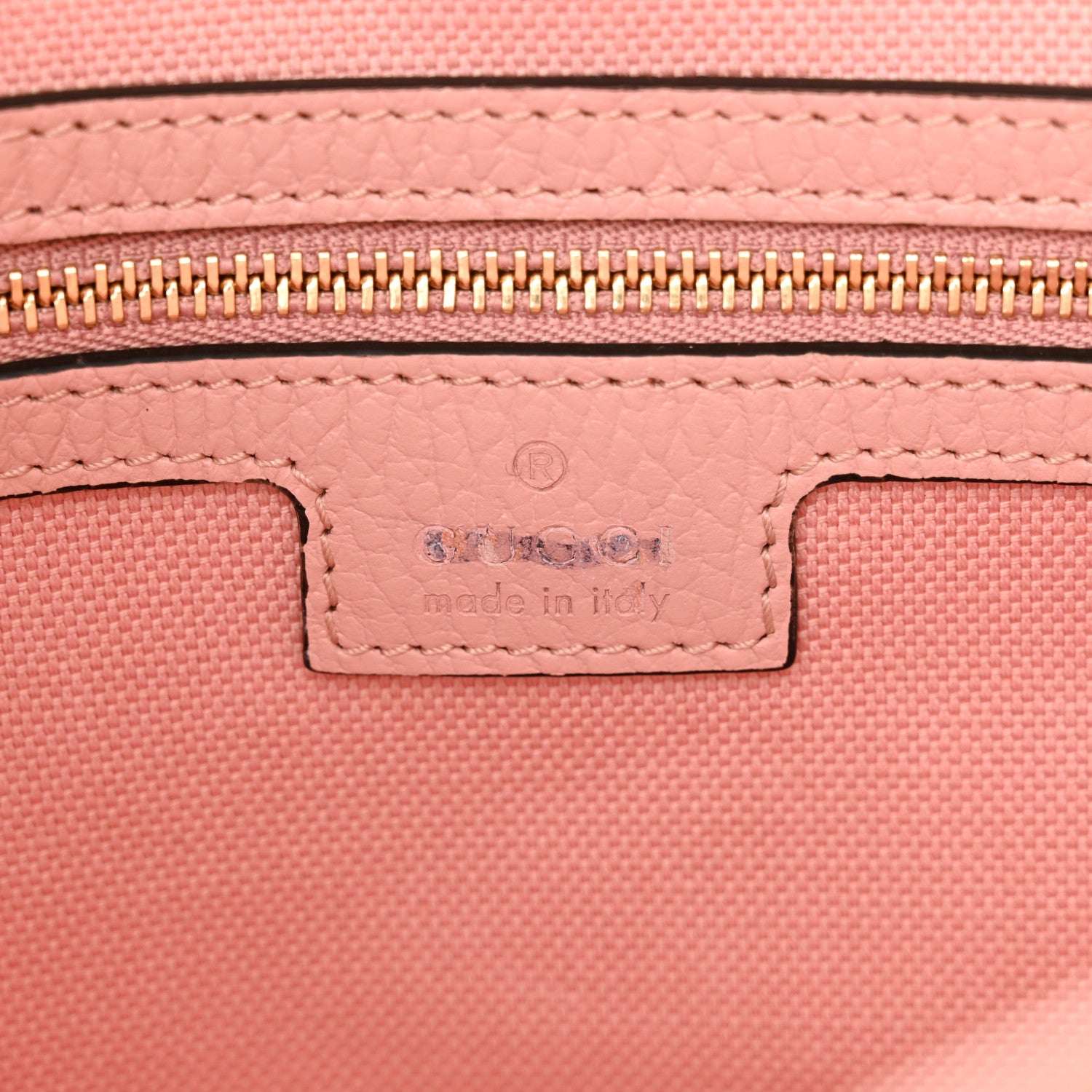 Gucci New Denim GG Monogram Calfskin Love Parade Small Jackie 1961 Hobo Light Pink 7 of 10