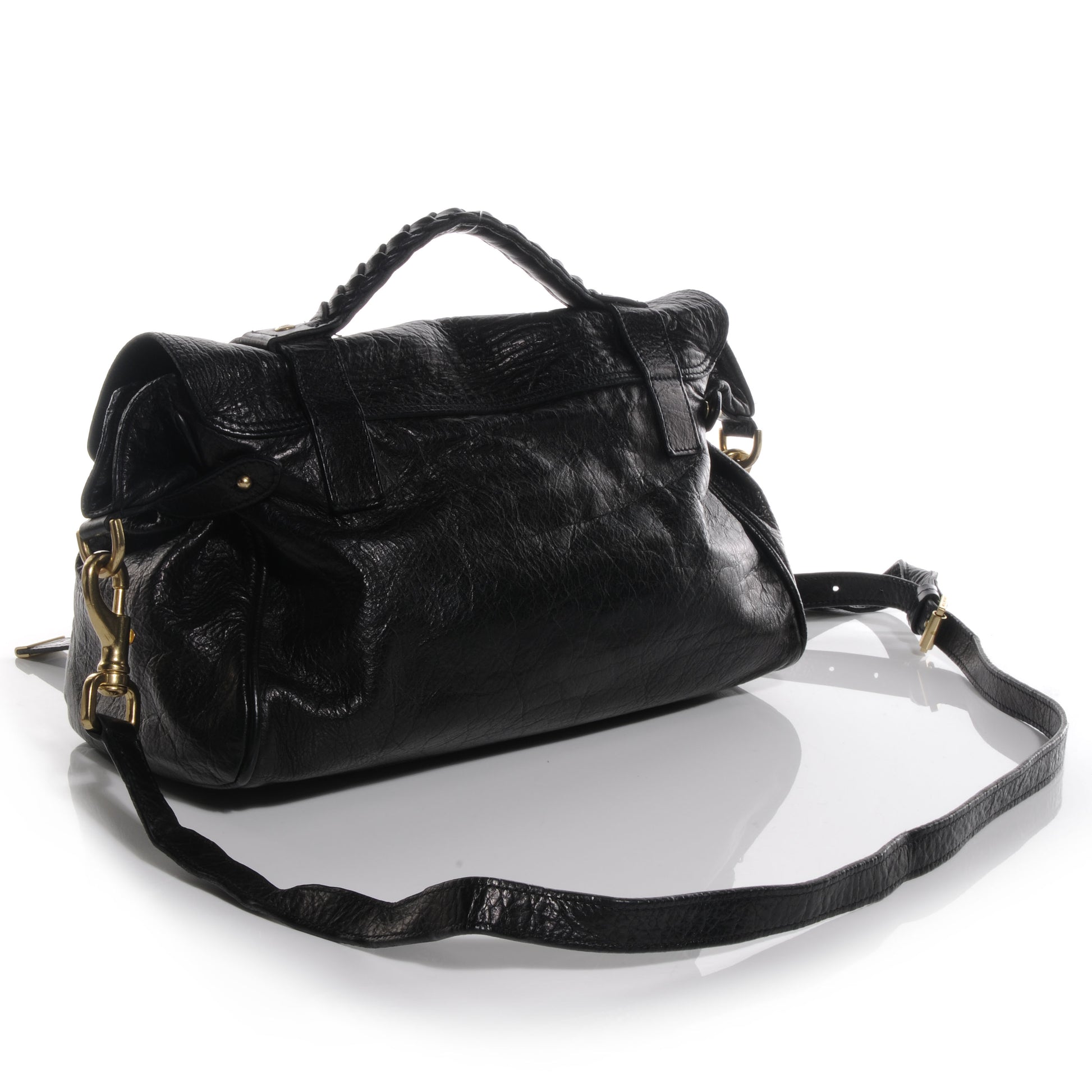Mulberry Soft Buffalo Leather Medium Alexa Black 3 of 8