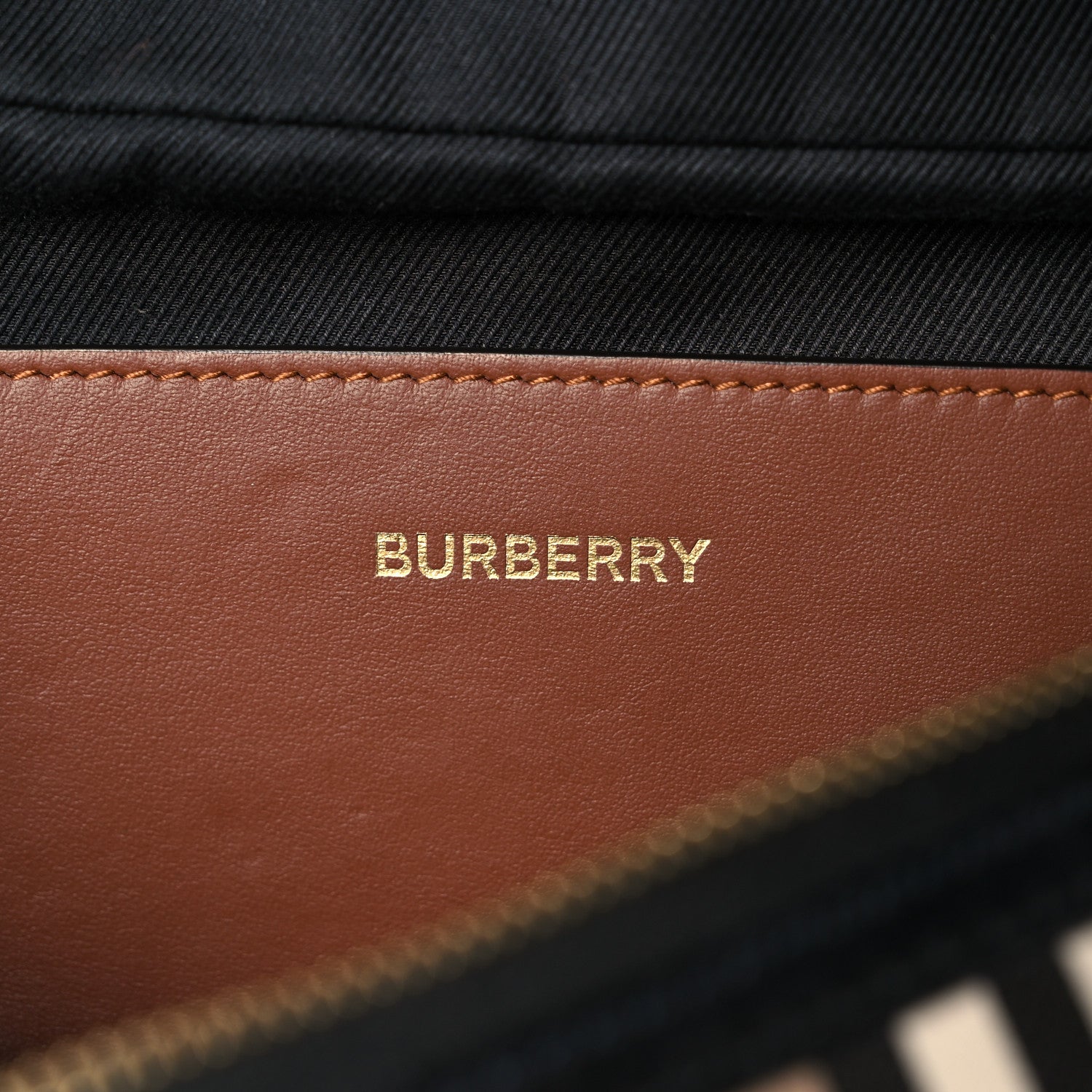 Burberry E-Canvas Icon Stripe Sonny Bum Bag Archive Beige 6 of 10