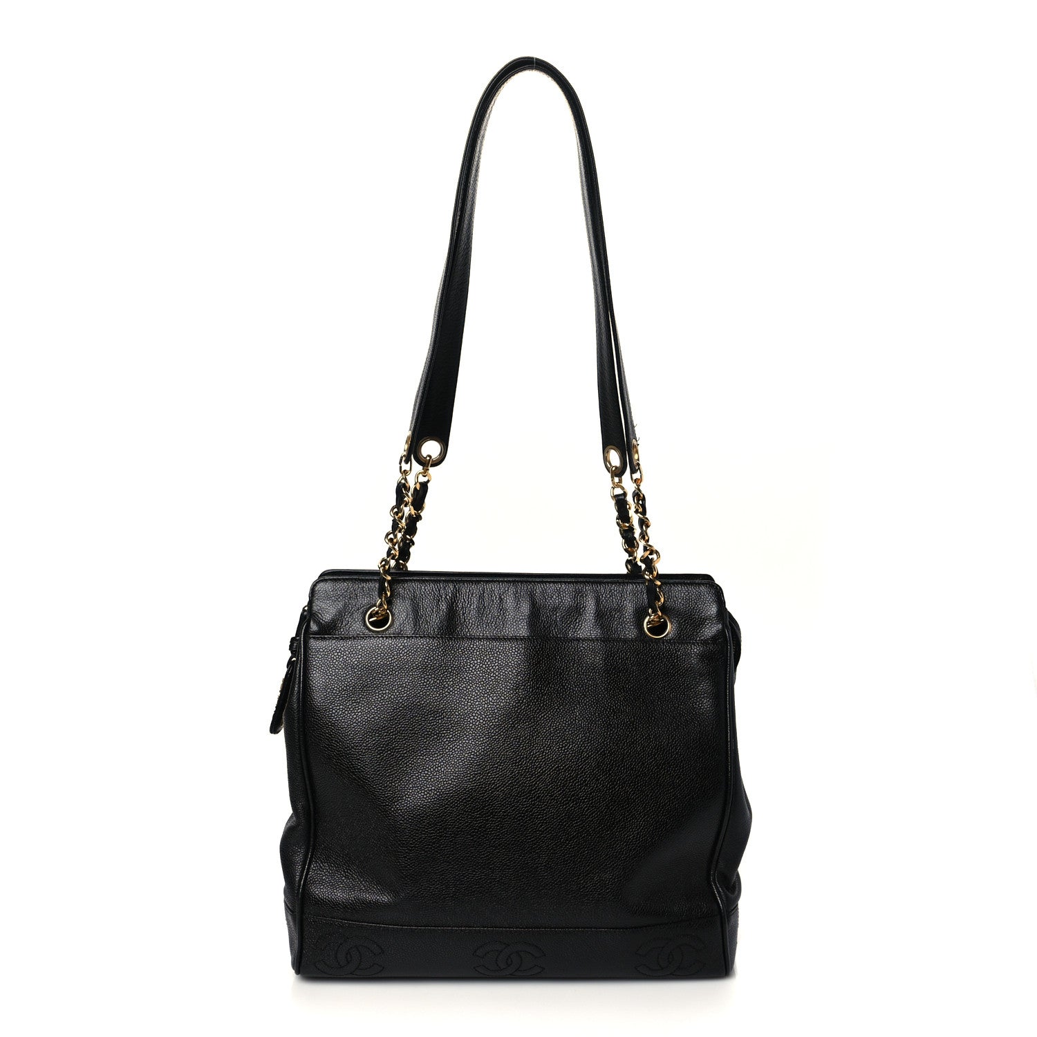 Chanel Caviar CC Shoulder Bag Black 1 of 8