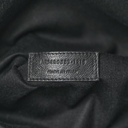 Saint Laurent Grained Calfskin Sac De Jour Souple North South Tote Black 7 of 12