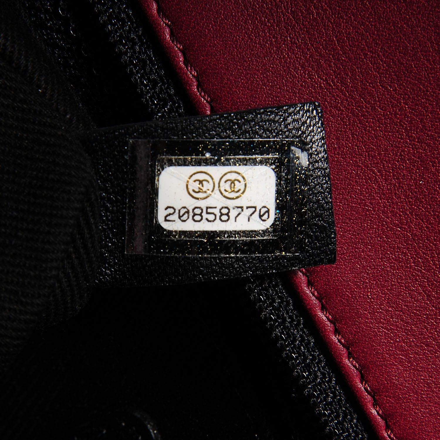 Chanel Patent Quilted Large Coco Shine Flap Burgundy 8 of 8