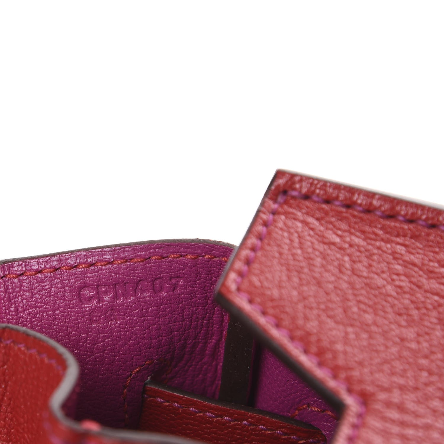 Hermes Chevre Mysore Horseshoe Birkin 30 Rouge Casaque Rose Pourpre 7 of 10