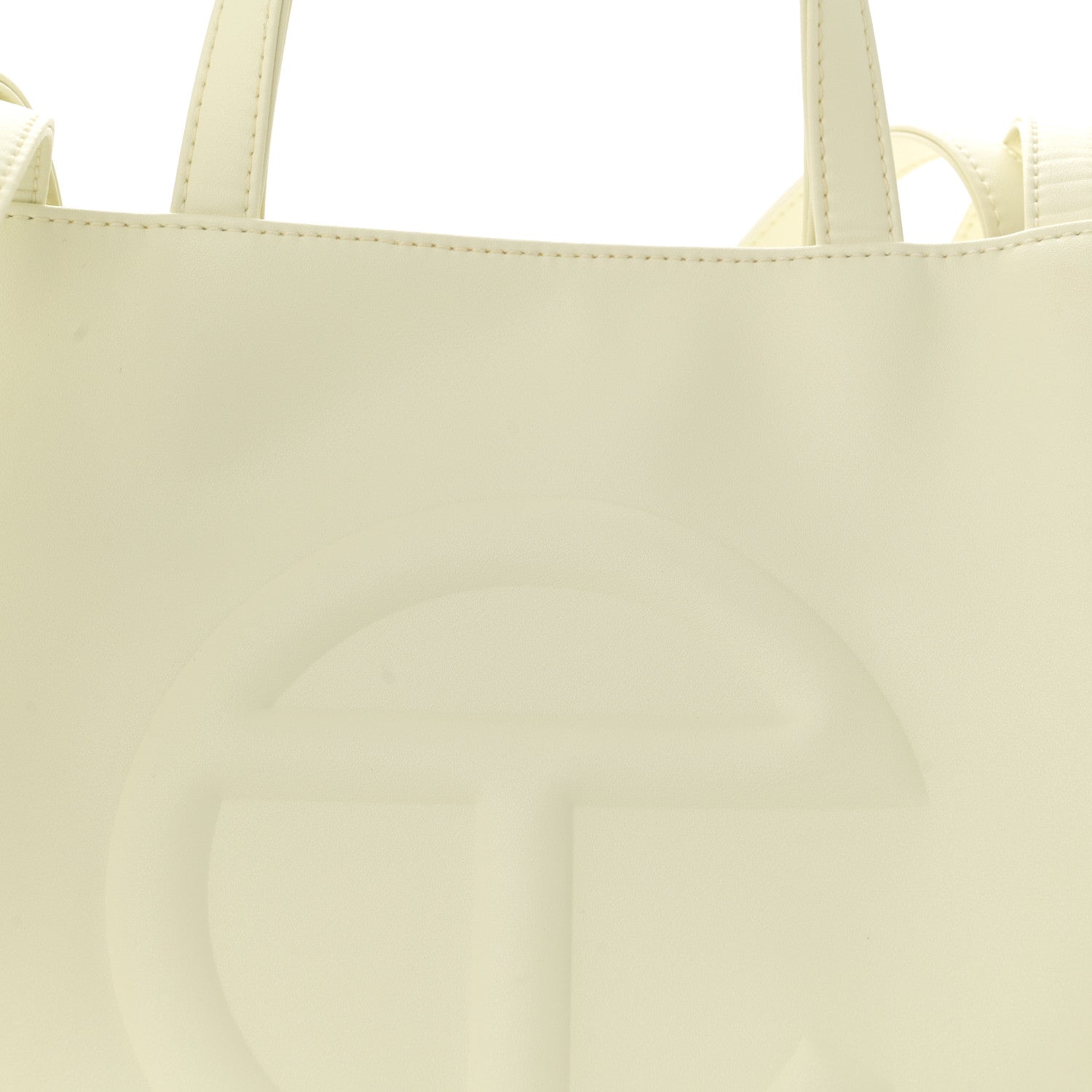 Telfar Vegan Leather Medium Shopping Bag Glue 8 of 12