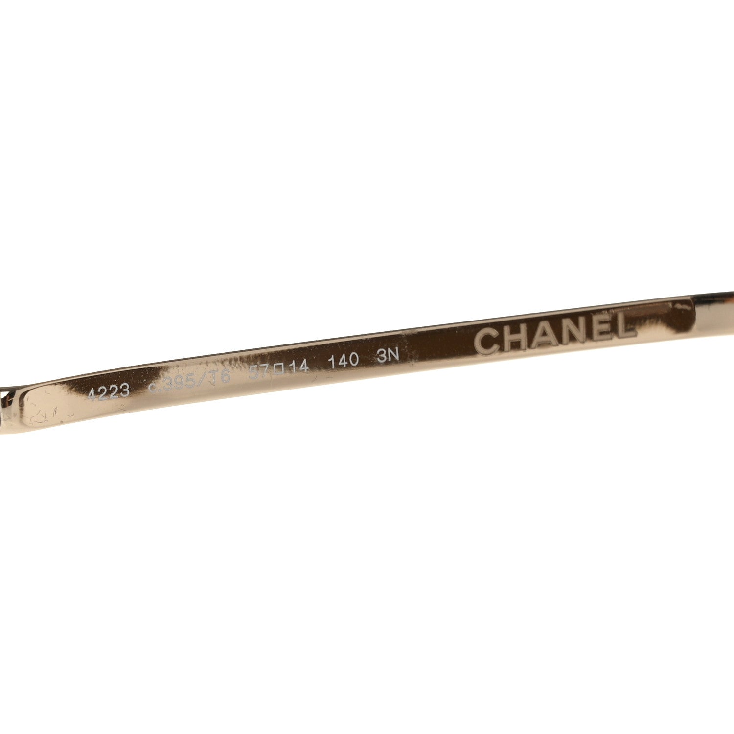 Chanel Mirrored Pilot Summer Sunglasses 4223 Gold 6 of 9