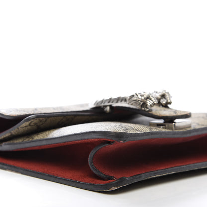 Gucci GG Supreme Monogram Mini Dionysus Shoulder Bag Hibiscus Red 7 of 9