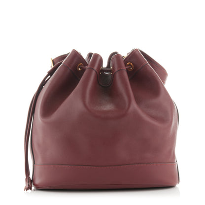 Hermes Swift Market Drawstring Bag 28 Rouge H 1 of 6