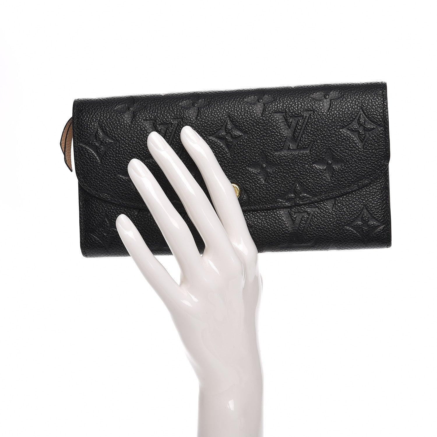 Louis Vuitton Empreinte Emilie Wallet Black Dune 2 of 7