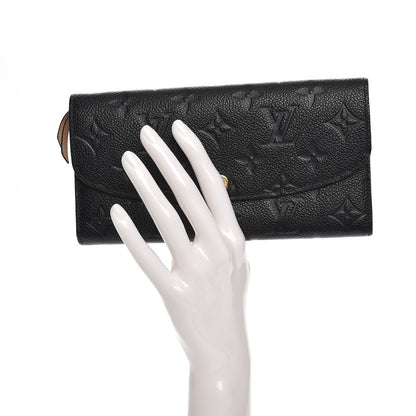 Louis Vuitton Empreinte Emilie Wallet Black Dune 2 of 7