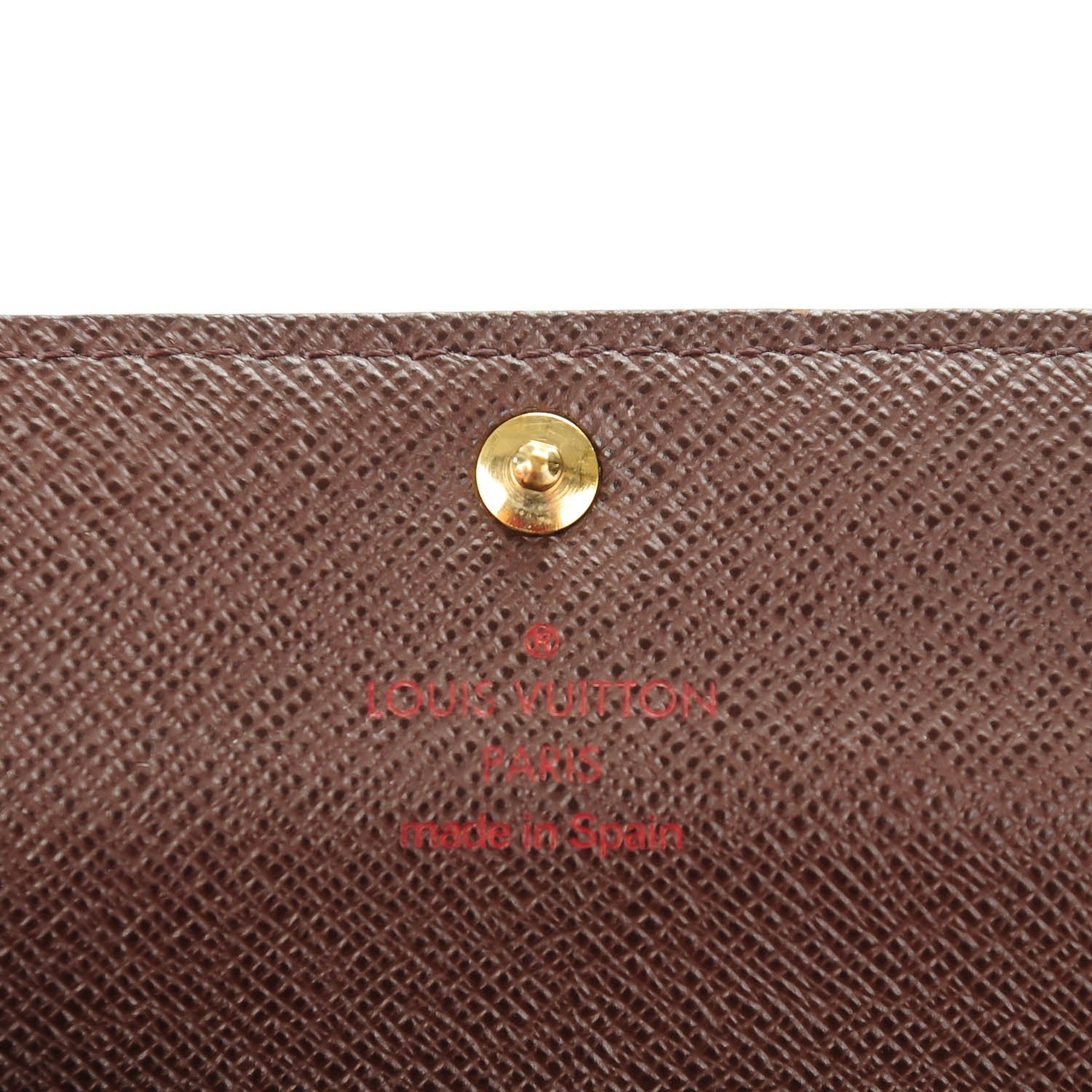 Louis Vuitton Damier Ebene Sarah Wallet 5 of 7
