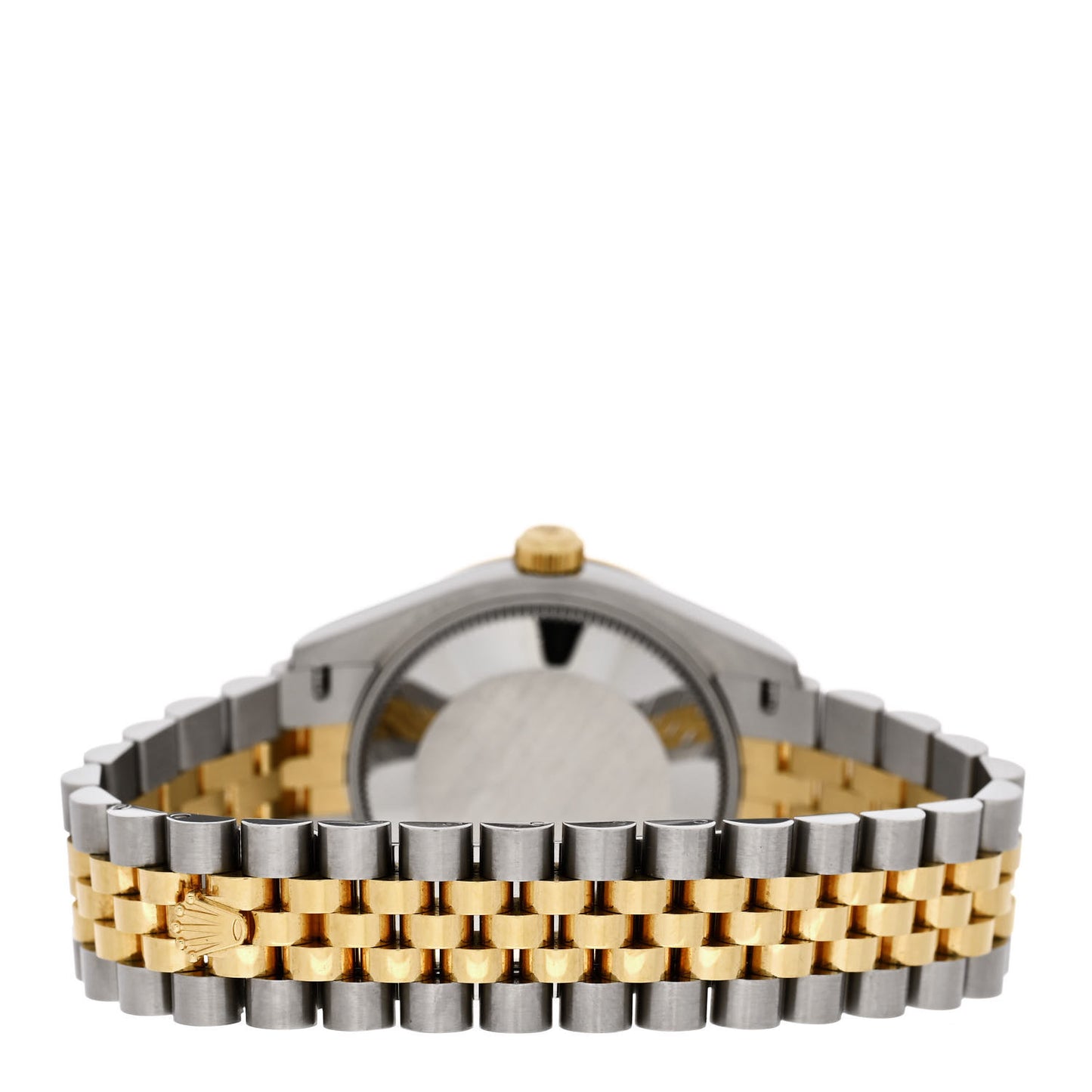 Stainless Steel 18K Yellow Gold Diamond 31mm Oyster Perpetual Datejust Watch Silver 278273