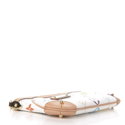 Louis Vuitton Monogram Multicolor Pochette Milla MM White 3 of 6