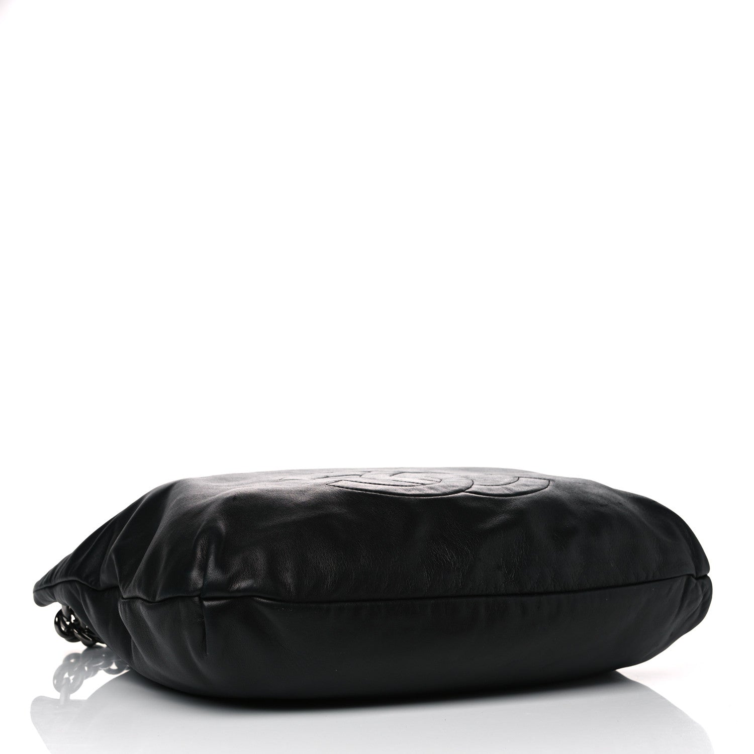Chanel Lambskin Large Soft and Chain Hobo Black 3 of 11