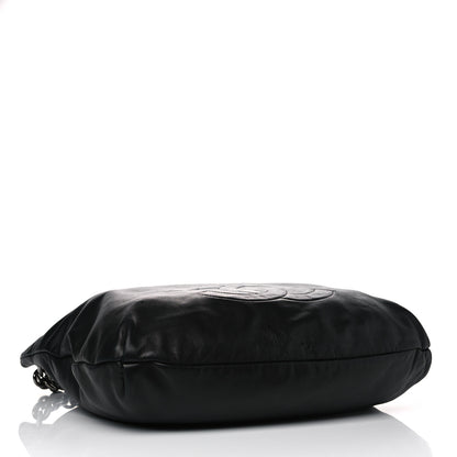 Chanel Lambskin Large Soft and Chain Hobo Black 4 of 12