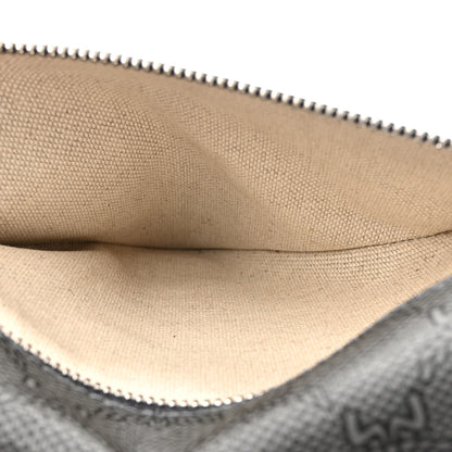 MCM Lauretos Nappa Himmel Triangle Crossbody Bag Dark Grey 5 of 11