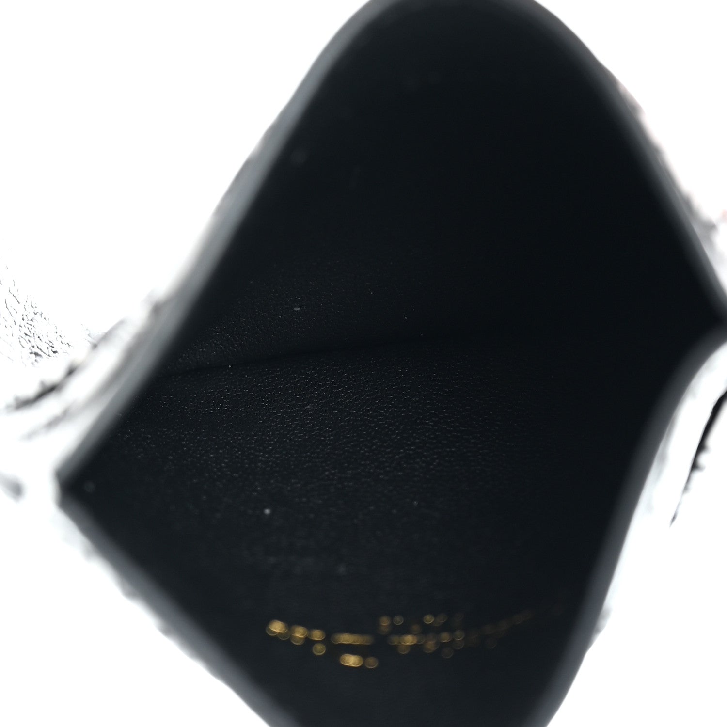 Christian Dior Calfskin Plan De Paris Print Card Holder White Black 5 of 8
