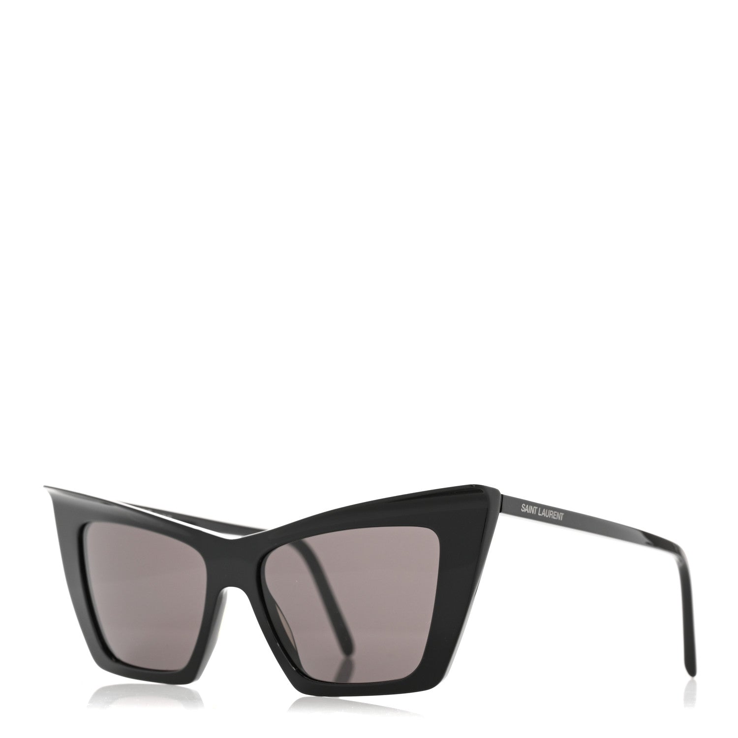 Saint Laurent Acetate SL 372 Cat Eye Sunglasses Black 1 of 9