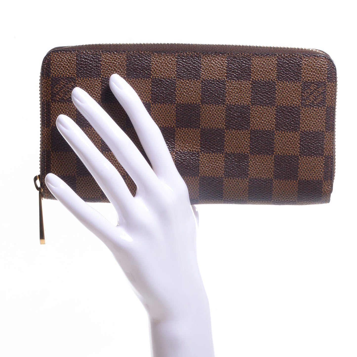 Damier Ebene Zippy Wallet