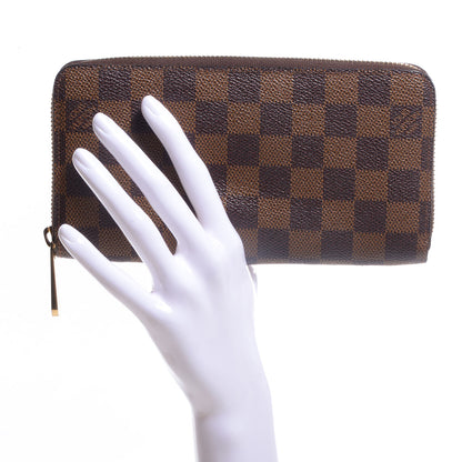 Louis Vuitton Damier Ebene Zippy Wallet 2 of 8