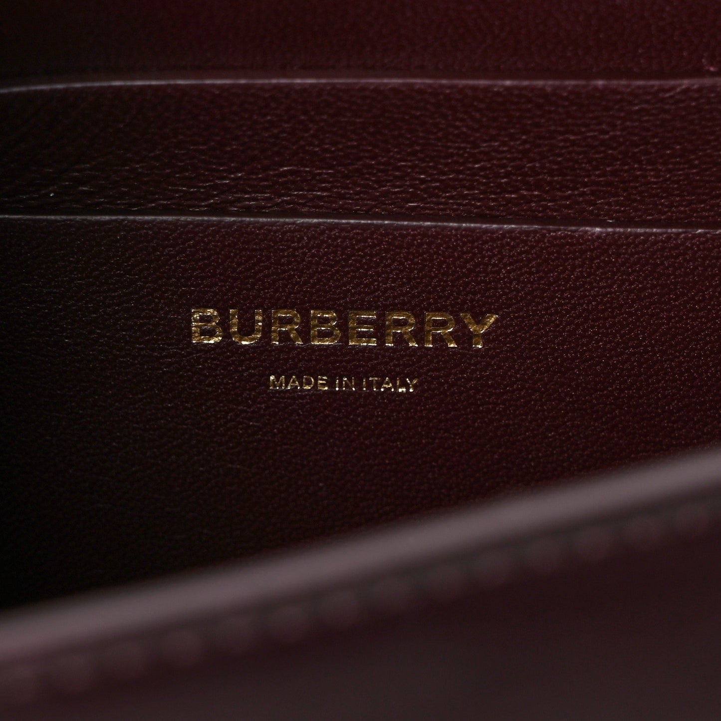 Smooth Calfskin Small Grace Bag Oxblood