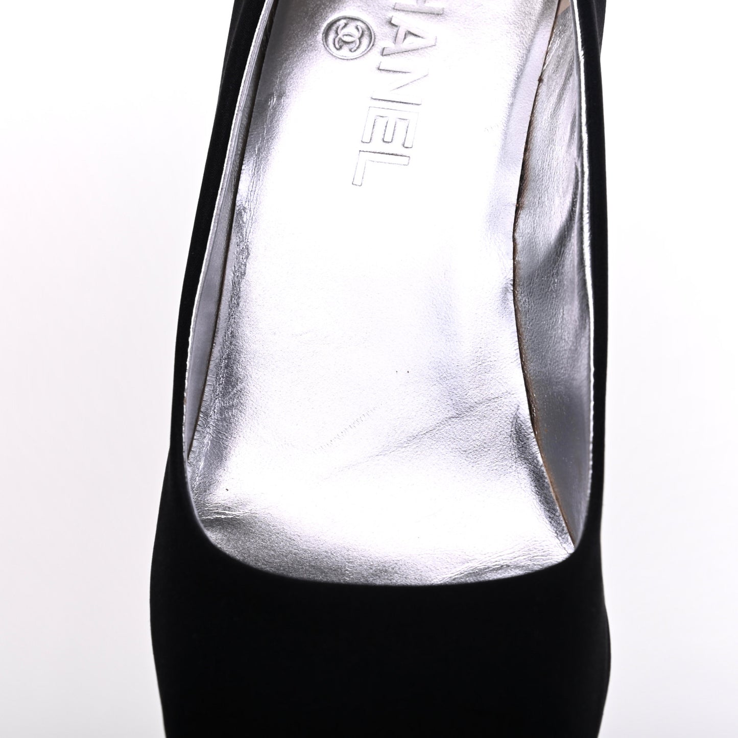 Satin Pumps 37.5 Black