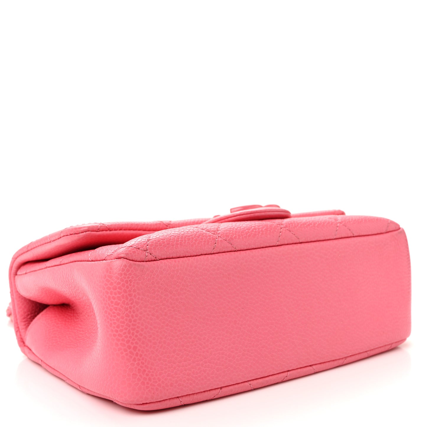 Caviar Quilted Mini Incognito Square Flap Pink