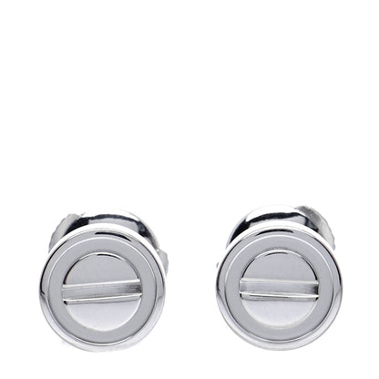 Cartier 18K White Gold LOVE Earrings 1 of 3