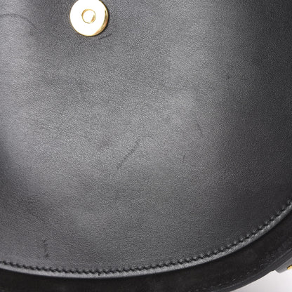 Chloe Grained Calfskin Large Tess Bag Black 8 of 14
