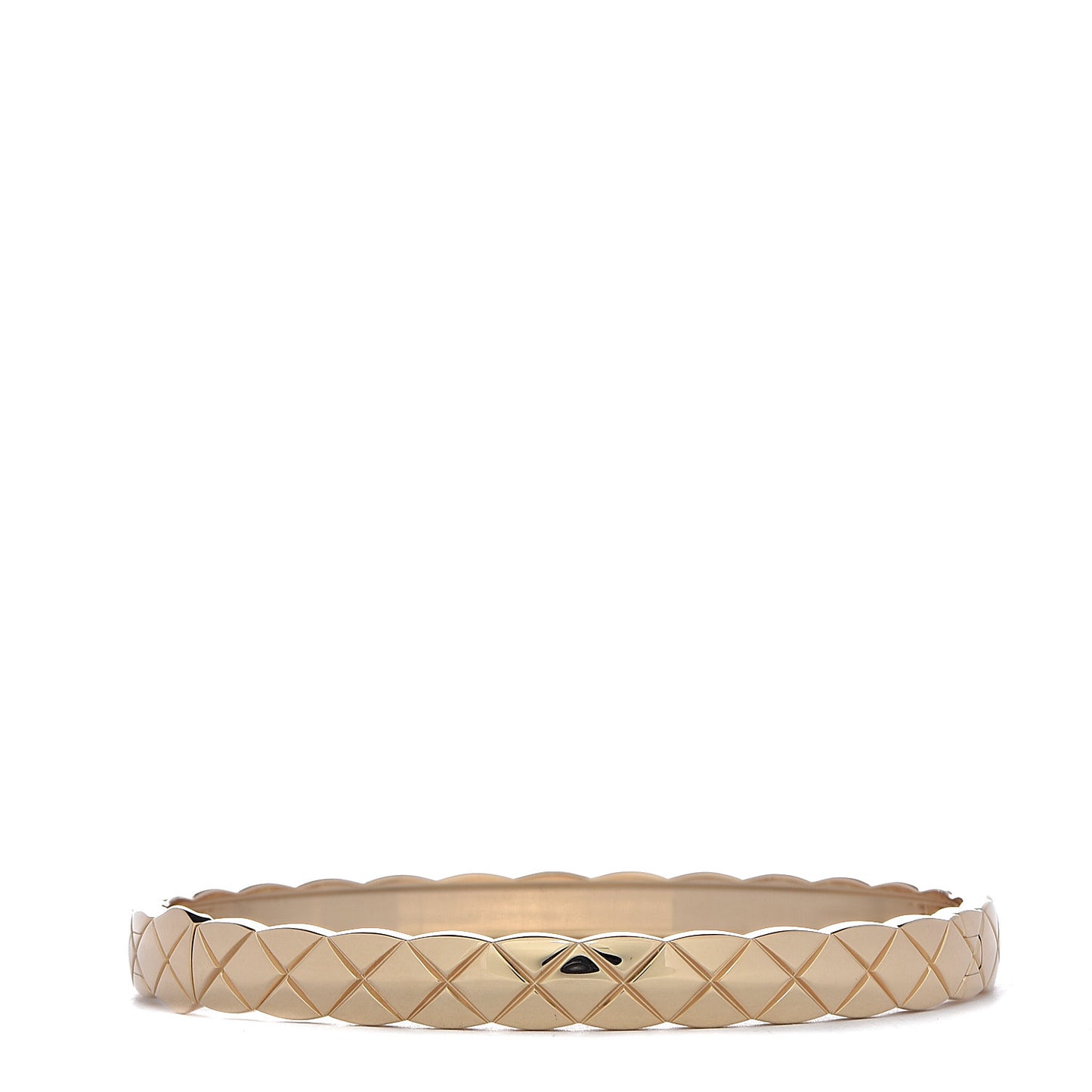 18K Yellow Gold Coco Crush Bangle Bracelet M