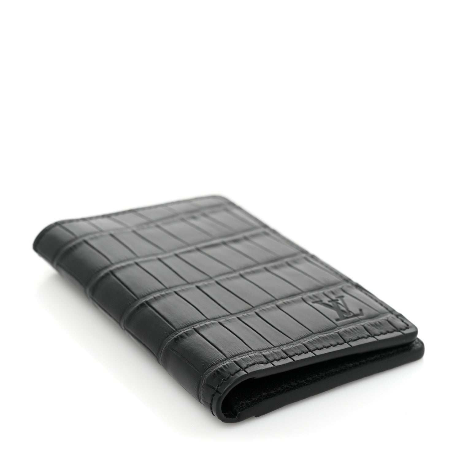 Louis Vuitton Crocodile Pocket Organizer Black 4 of 8