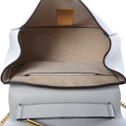 Chloe Grained Lambskin Drew Shoulder Bag Airy Grey 5 of 15