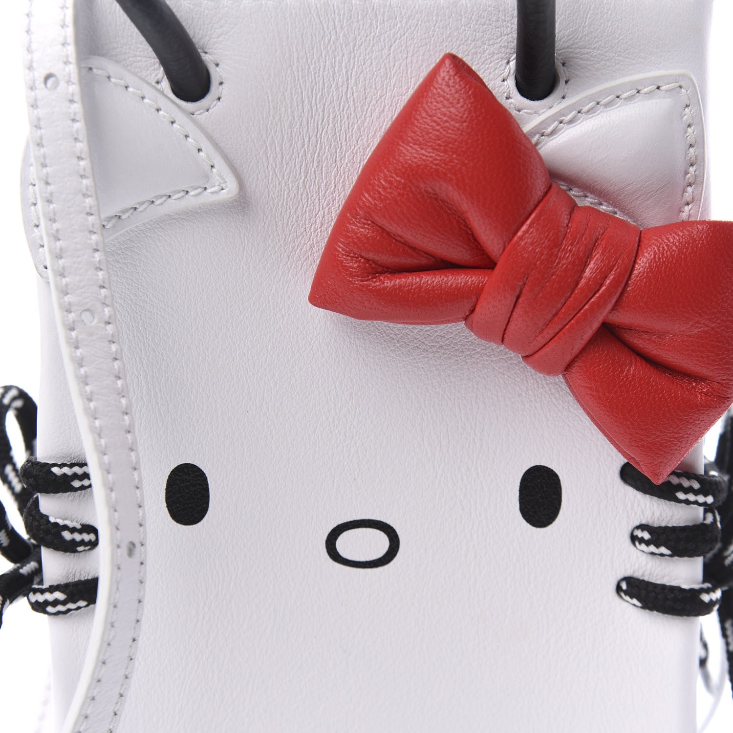 Balenciaga Calfskin Hello Kitty Phone Holder White 10 of 10