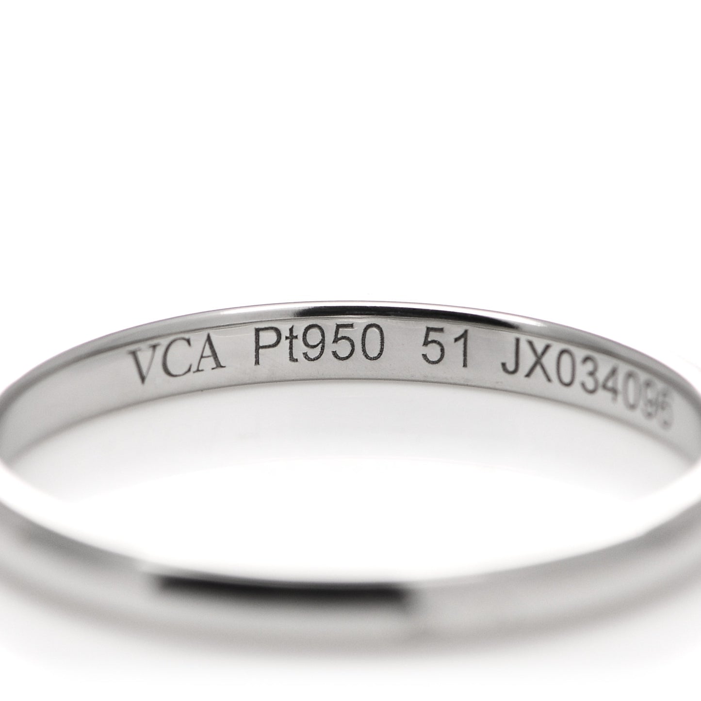 Platinum Tapered 2mm Wedding Band Ring 51 5.75