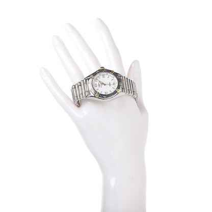 Breitling Stainless Steel 18K Yellow Gold 30mm Callisto Quartz Watch White B64046 2 of 7