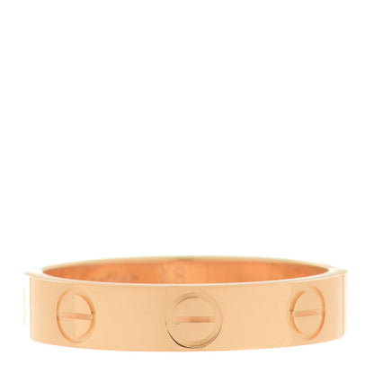 Cartier 18K Yellow Gold 3.5mm LOVE Wedding Band Ring 48 4.5 1 of 4