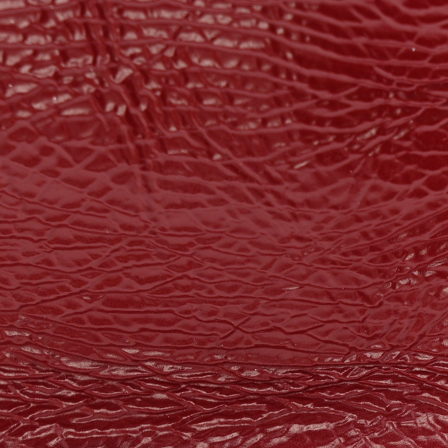 Chanel Shiny Aged Calfskin Shopping Bag Red 11 of 15