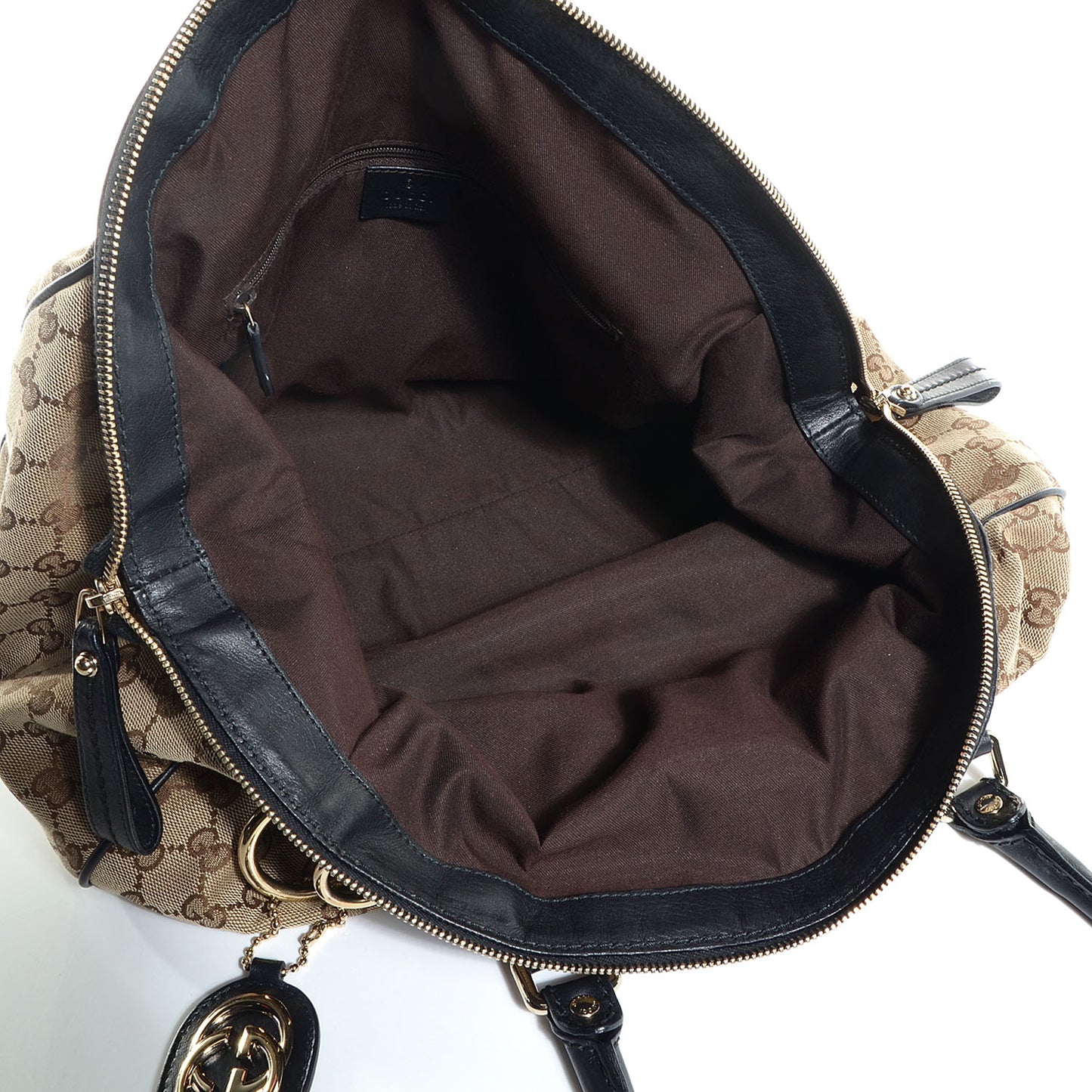 Monogram Medium Sukey Boston Bag Black