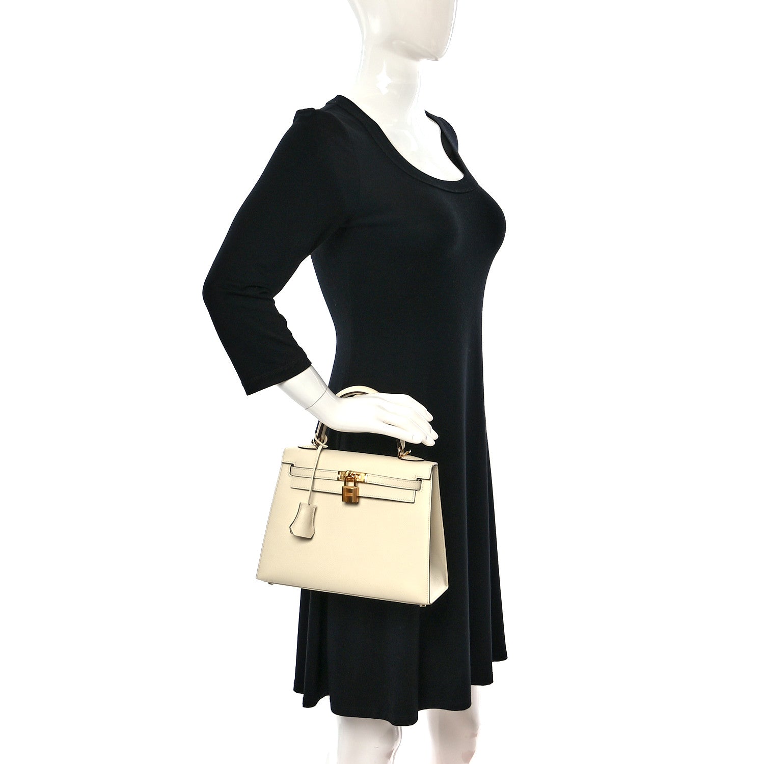 Hermes Epsom Kelly Sellier 25 Nata 2 of 8