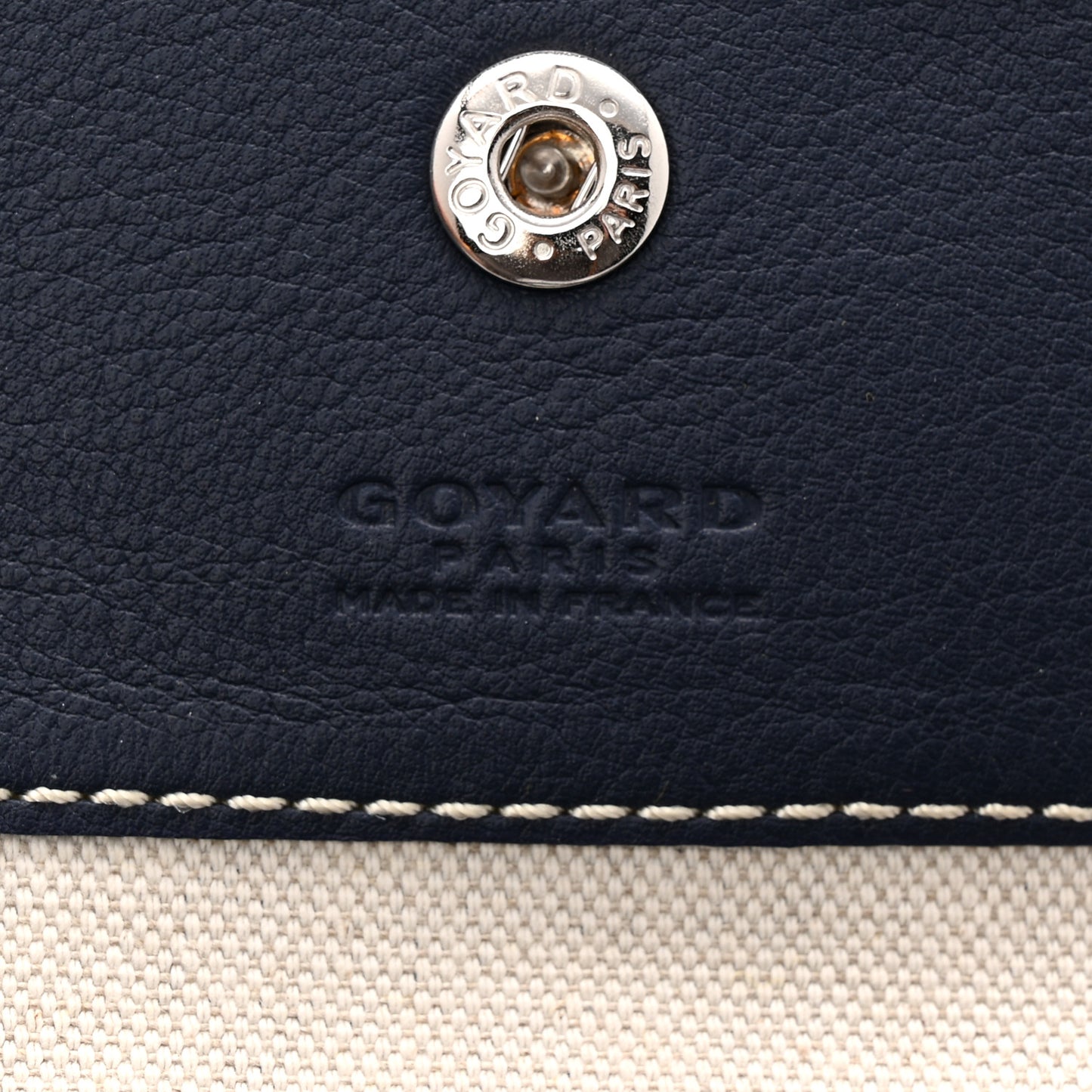 Goyardine Reversible Anjou PM Navy