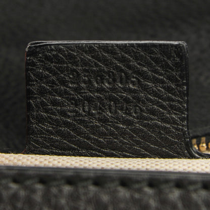 Gucci Cellarius Calfskin Small New Bamboo Top Handle Bag Black 7 of 7
