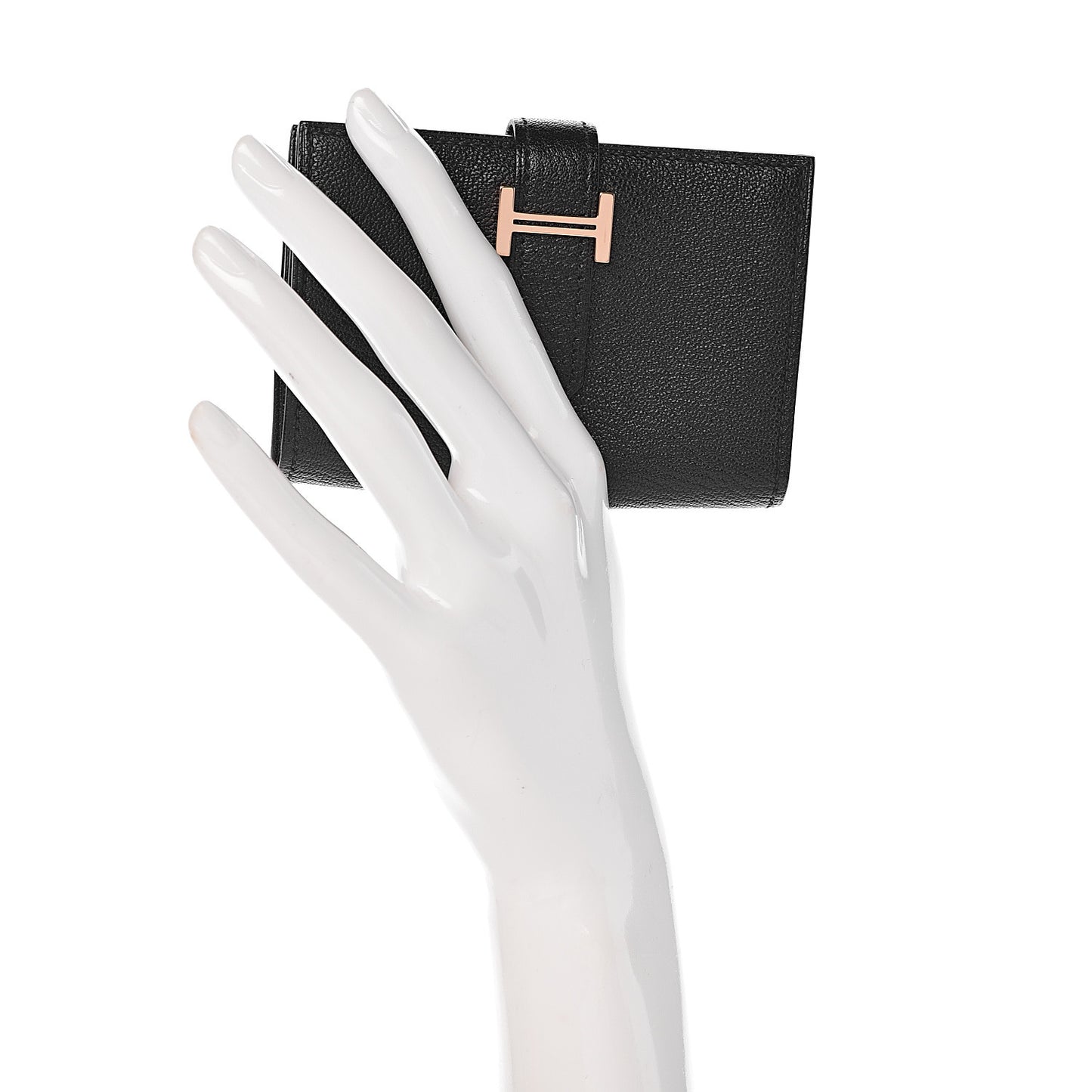 Chevre Mysore Mini Bearn Wallet Black