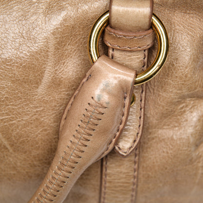 Miu Miu Vitello Lux Medium Bow Bag Cammeo 10 of 11