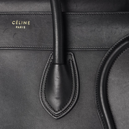 Celine Smooth Calfskin Mini Luggage Black 11 of 18