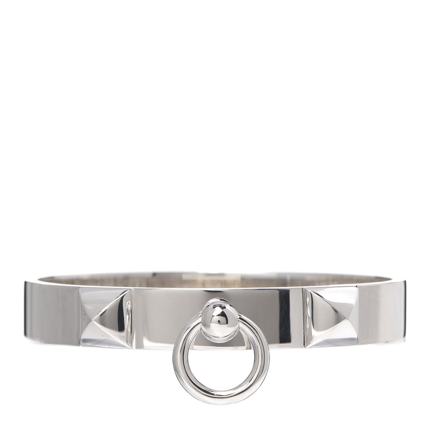 Sterling Silver PM Collier De Chien Bracelet ST