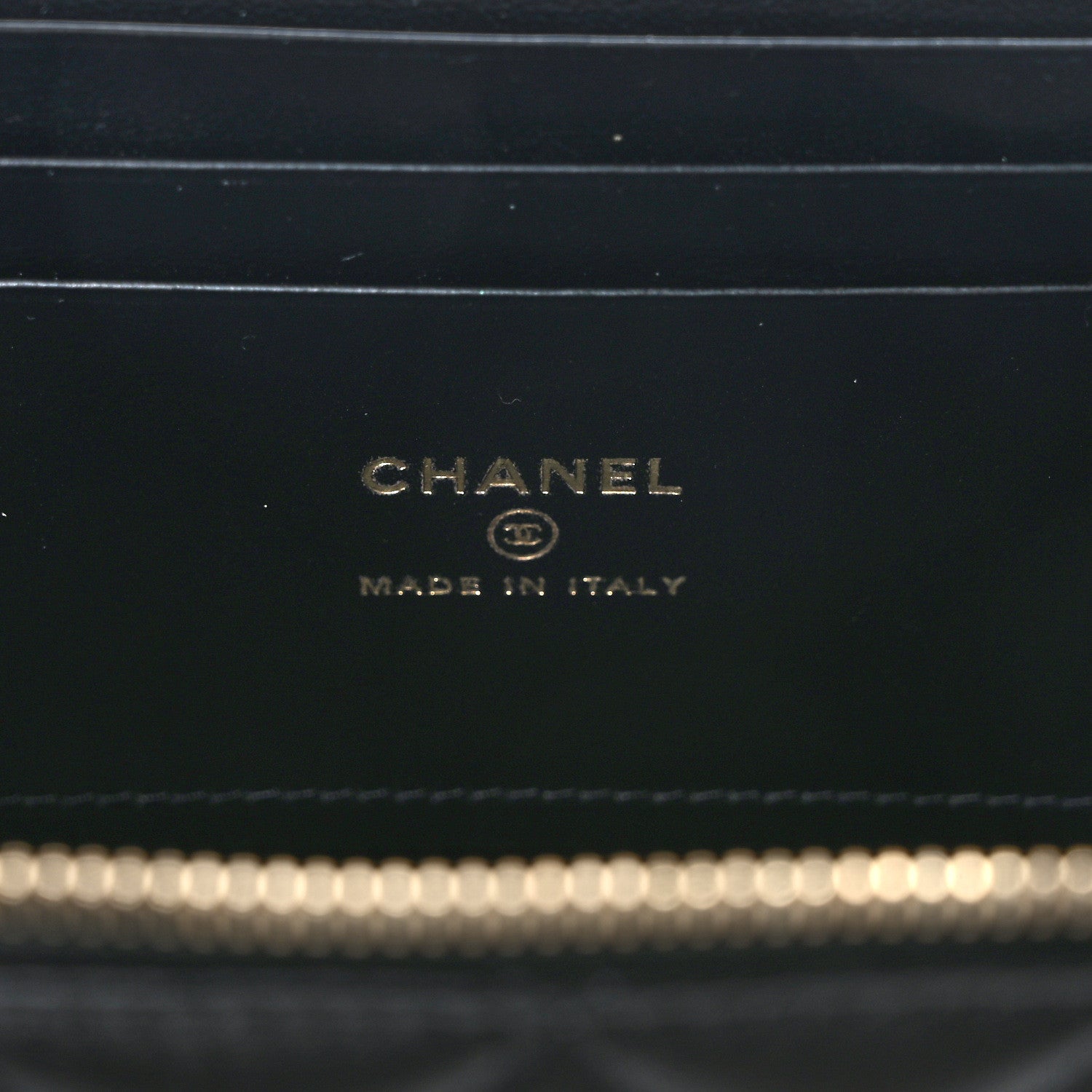 Chanel Lambskin Quilted Metal Small Top Handle Vanity Case With Chain Black 6 of 10