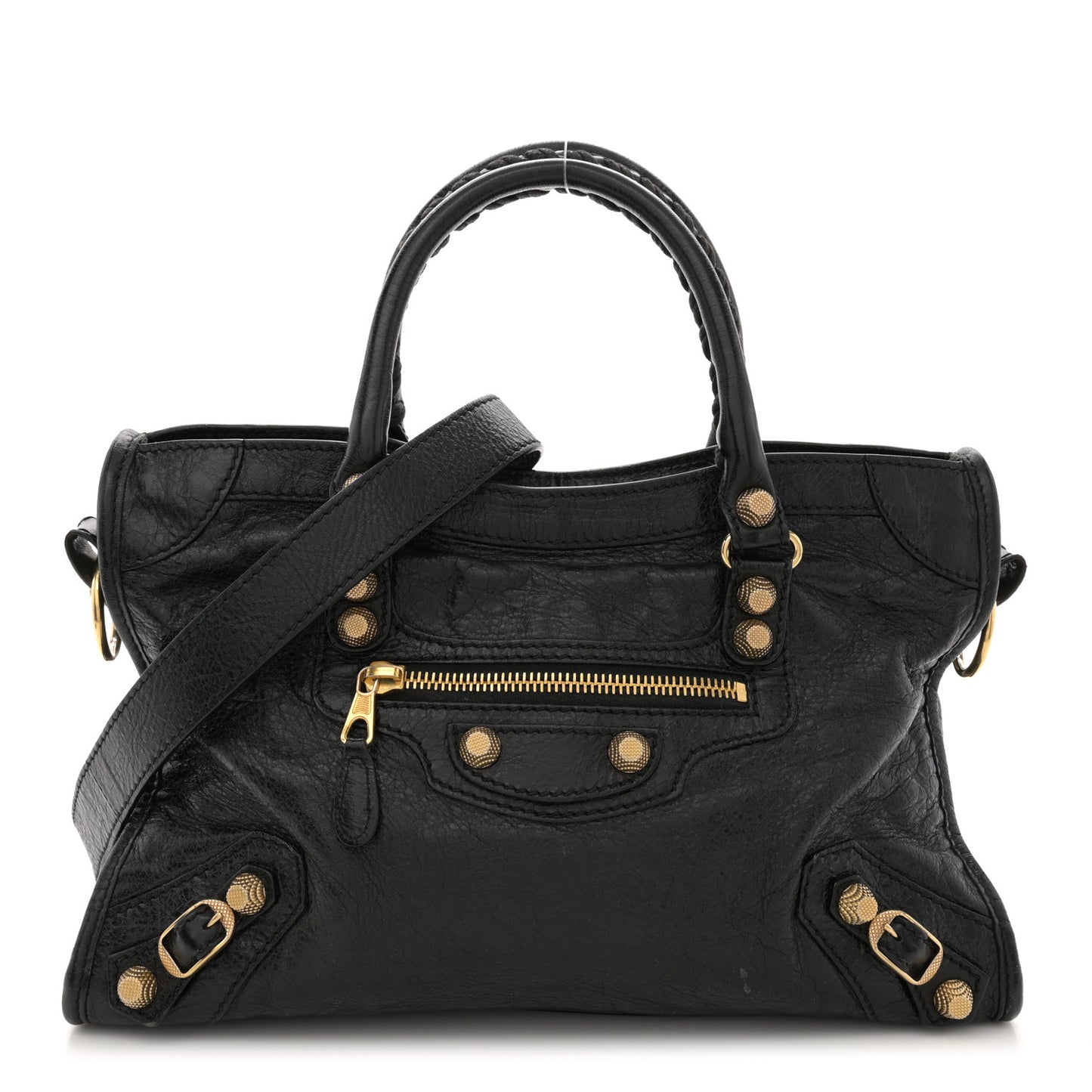 Agneau Giant 12 Gold Hardware S City Black
